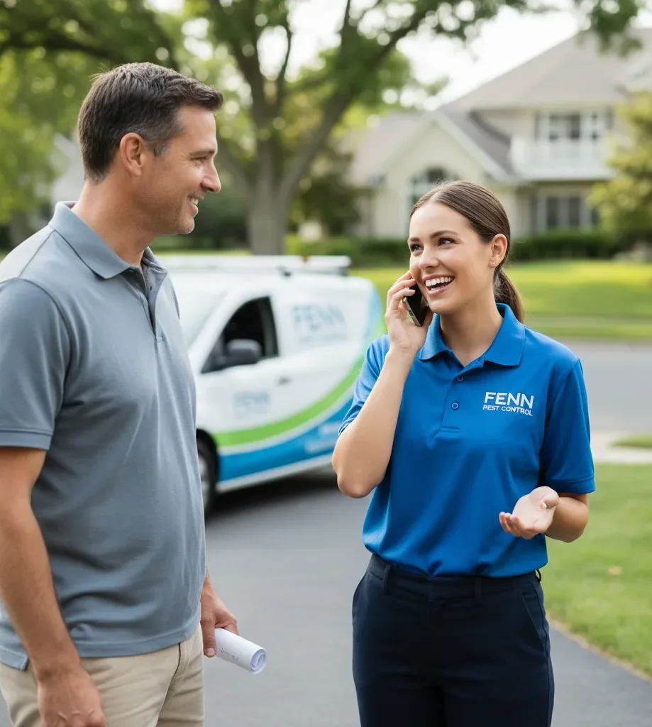 Fenn Pest Control customer support in Franklinville